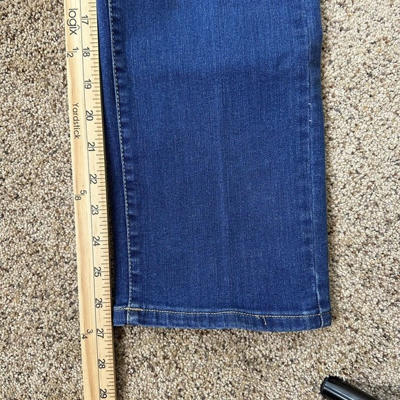 Coldwater Creek Straight-Leg Women's Jeans Size 10P Mid Rise Stretch NWT - Picture 4 of 10